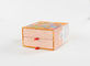 Wirtschaftswerbungs-Papier-Fach packt quadratische harte Pappgeschenkboxen ein